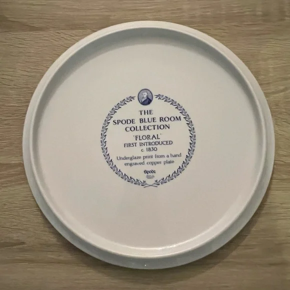 Spode 🌟HP🌟Cake Plate NWOT - Picture 2 of 4